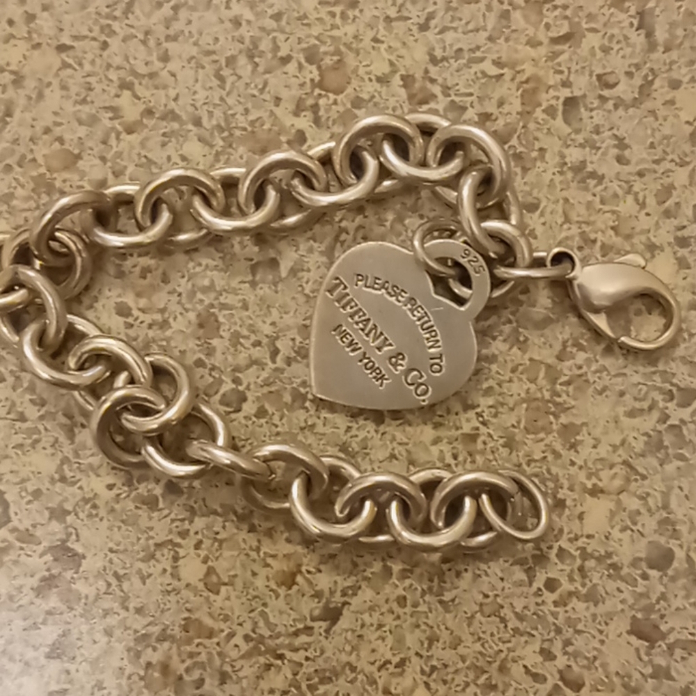 Tiffany heart bracelet